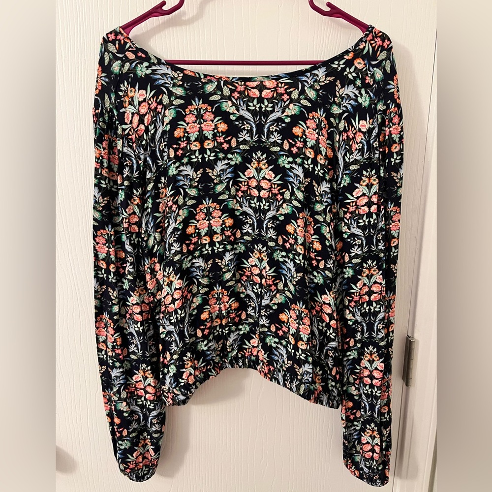 Loft Floral Blouse